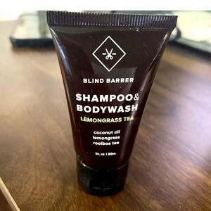Blind Barber Lemongrass Tea Shampoo & Body Wash 1 fl oz.